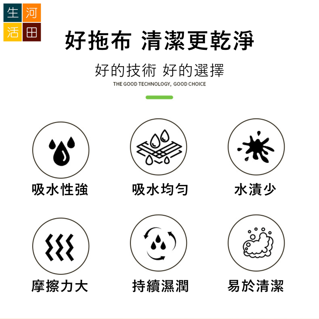 適用 小米/米家 掃拖機器人1C 2C 1T 代用拖布抹布