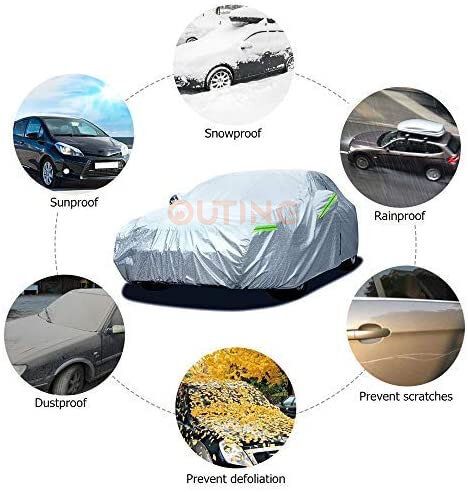 SUV拉桿快拆車冚|汽車保護套|防沙塵反光汽車戶外防風套|防曬罩|汽車帆布車罩Toyota Honda BMW CR-V RAV4 ‎豐田