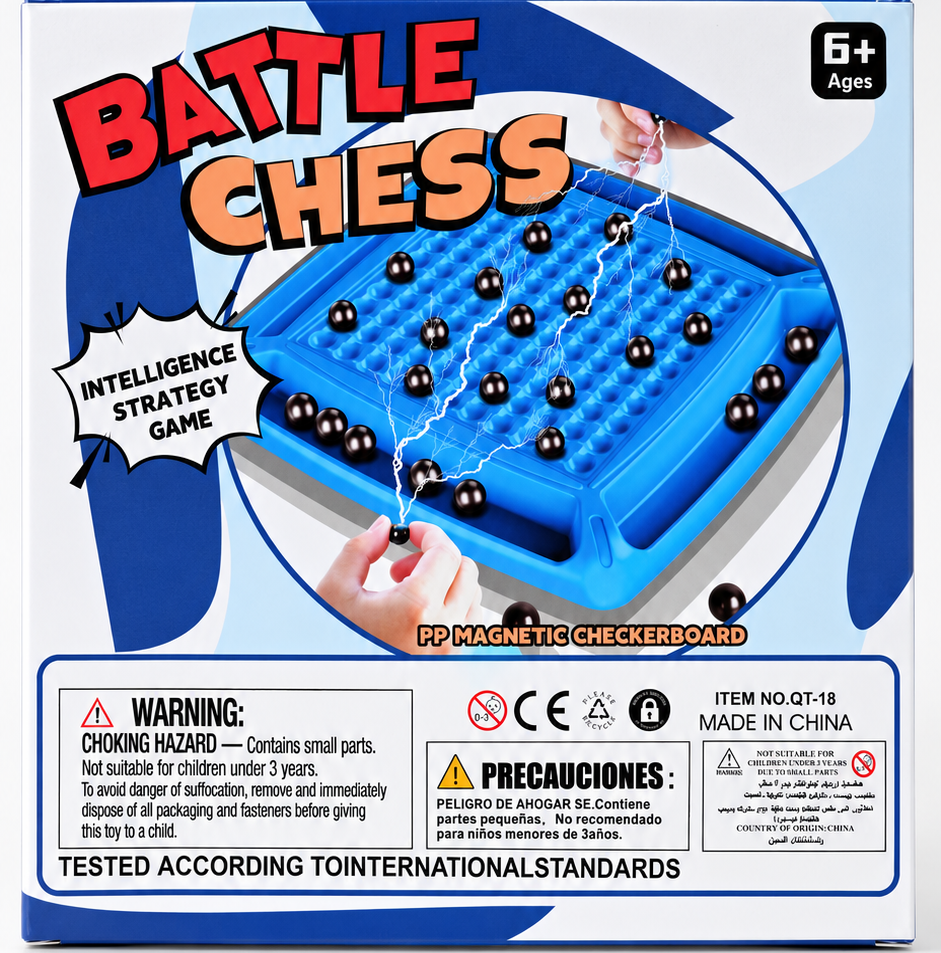 趣味磁力對戰棋│親子互動玩桌遊