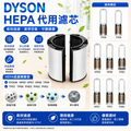 HEPA Filter 濾芯代用(黑色)適合 Dyson HP09 HP07 HP06 TP09 TP07 TP06 PH03 PH02 PH01 TP10 HP10 淨化機（副廠產品）Gen1