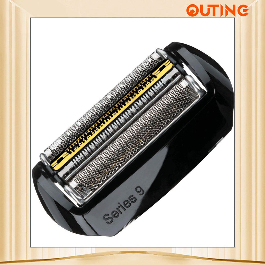 博朗代用 Braun Series 9系剃鬚刀專用刀頭網替換裝(黑色|非原廠代用品) 9395CC 9350S 9320S 9299S 9295CC 9290CC 9095CC 9090CC 92B