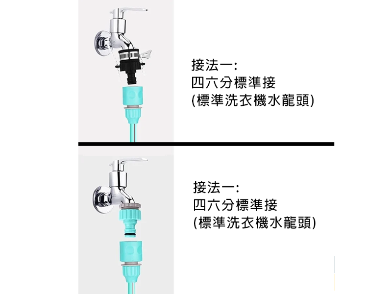 洗車水槍/家用花園灌溉水喉 多用途收縮收納便攜軟水管 可擴展的軟水喉 淋花 寵物淋浴 (6種水力)