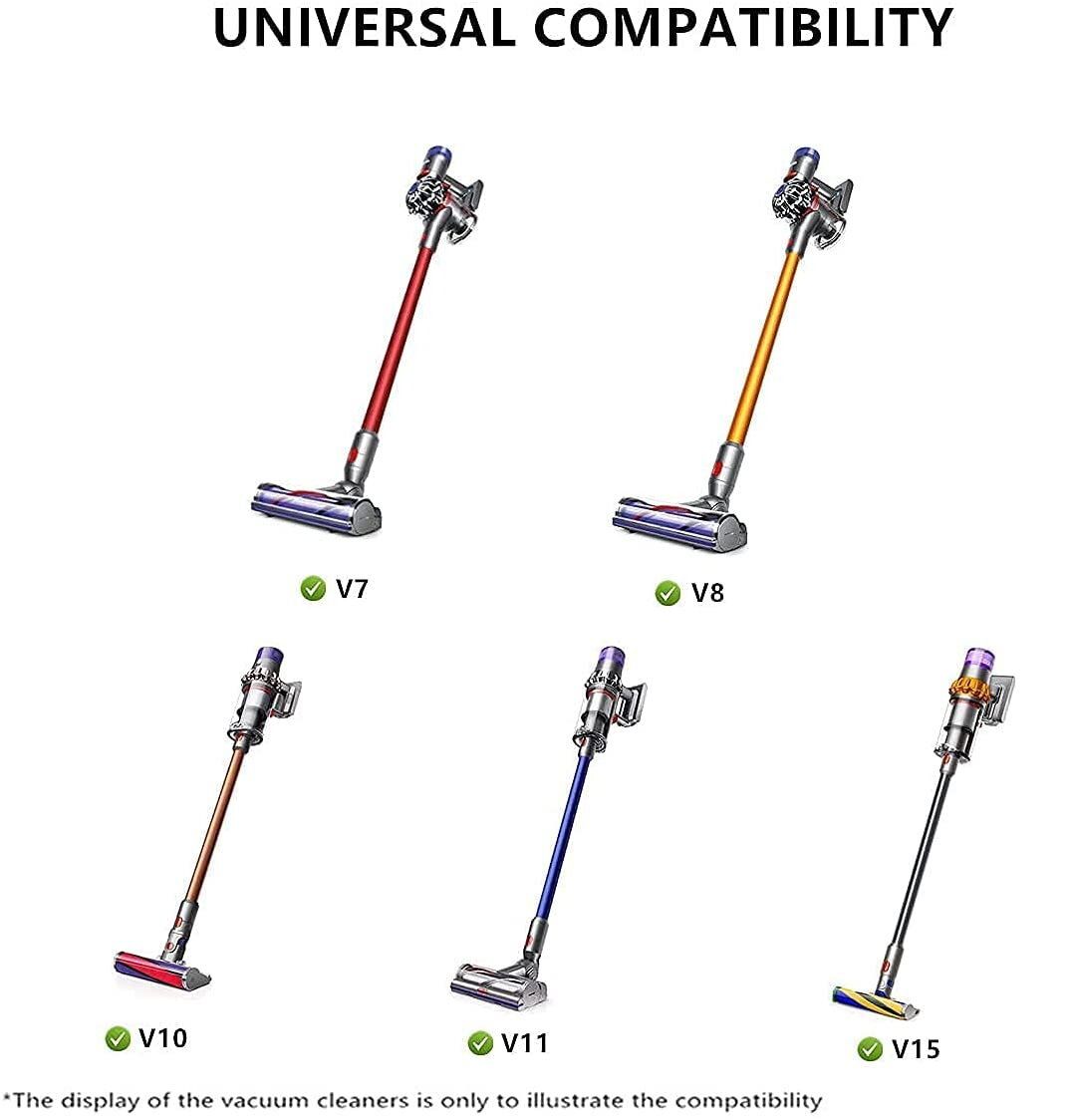 副廠轉動刷頭 Roller Brush 適合 Dyson V7 V8 V10 V11 V15吸塵機軟絨毛滾筒吸頭