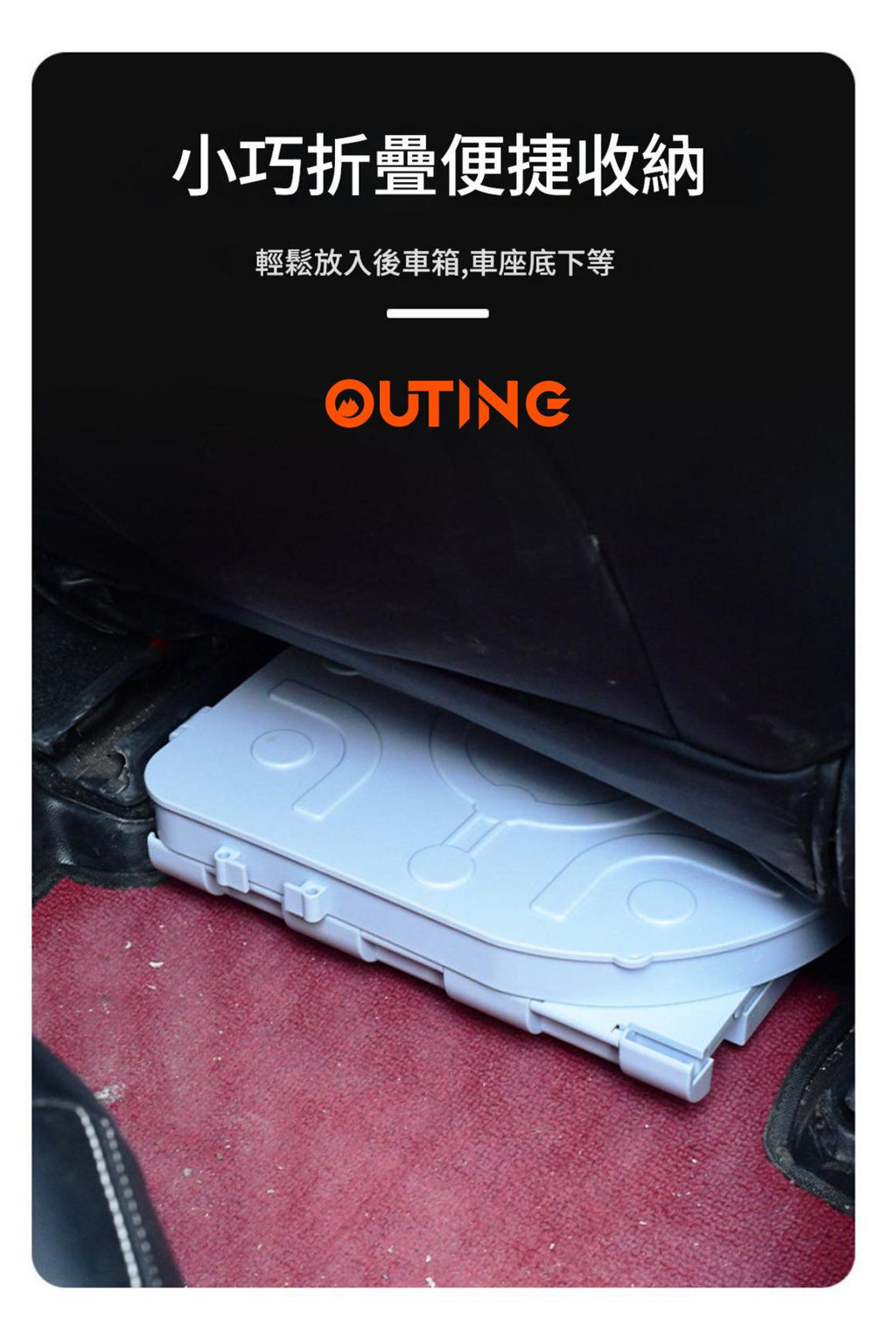 折疊馬桶(灰色)│戶外緊急神器│便攜一體式易折疊戶外馬桶│緊急廁所│移動廁所