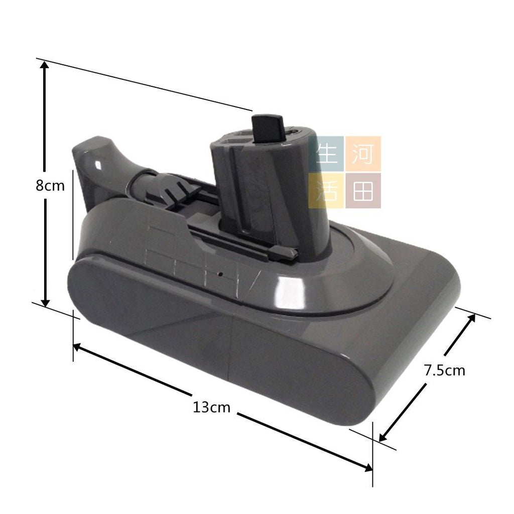 Dyson Digital Slim,V11 Detect Slim, SV-18 4000mAh 吸塵機代用電池 Battery|拆卸式電池|備用電池組|配件編號 965171-02