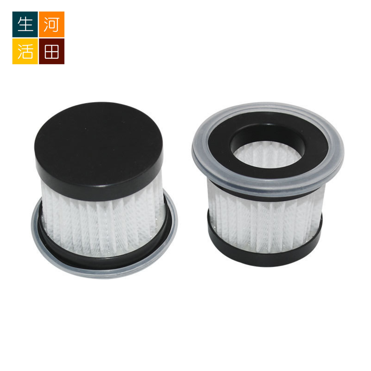 適用德爾瑪 Deerma CM300S/400/500/800/810/900 熱風除蟎吸塵機 | 代用隔塵HEPA濾芯 (3件裝)_x000D_