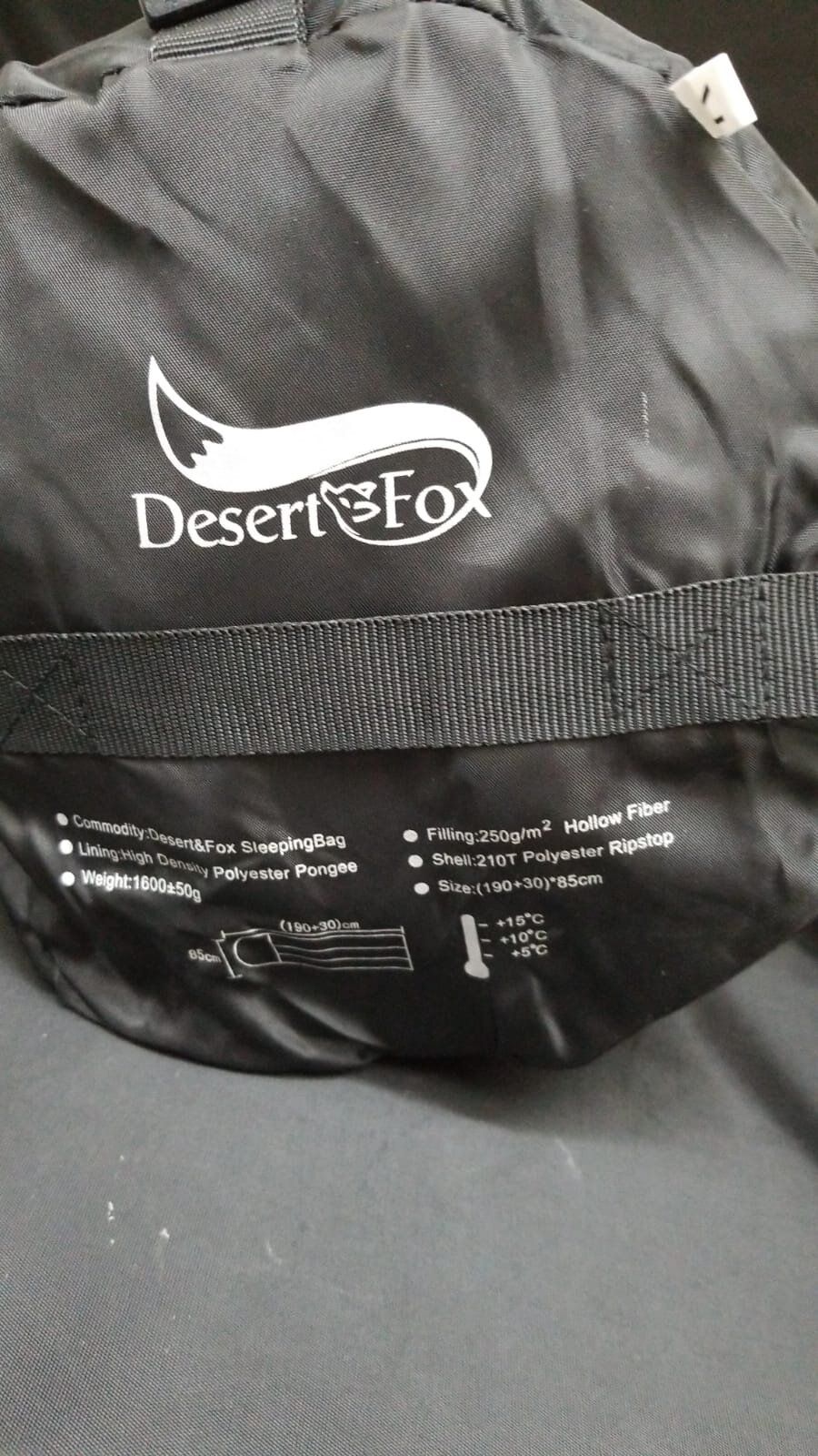 DesertFox四季保暖露營睡袋 （加闊版-橙色