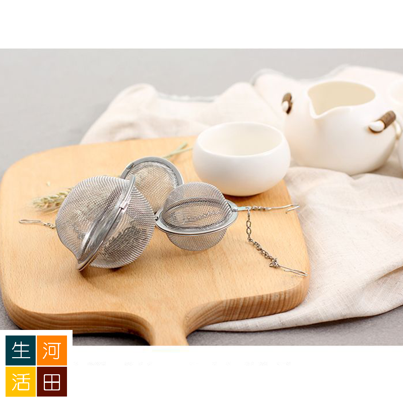 304不銹鋼球狀茶隔 茶葉過濾器 隔茶渣 調料球 (S)