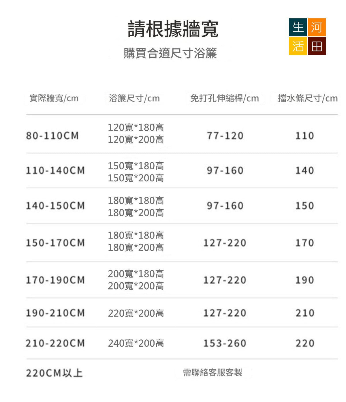 浴室防水加厚浴簾(燈款)│卡通浴簾│浴室乾濕分離│簡易安裝浴簾