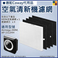 適配Coway Airmega AP-1512HH 200M空氣清淨機濾芯過濾網套裝(非原廠代用品)