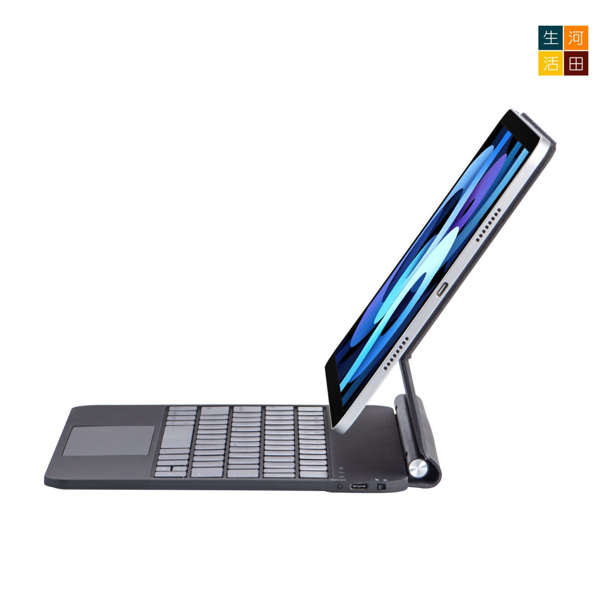 iPad 11吋 / 10.9吋 (第十代) 磁吸背光鍵盤保護套 (2025型號適用) - 無延遲靜音按鍵