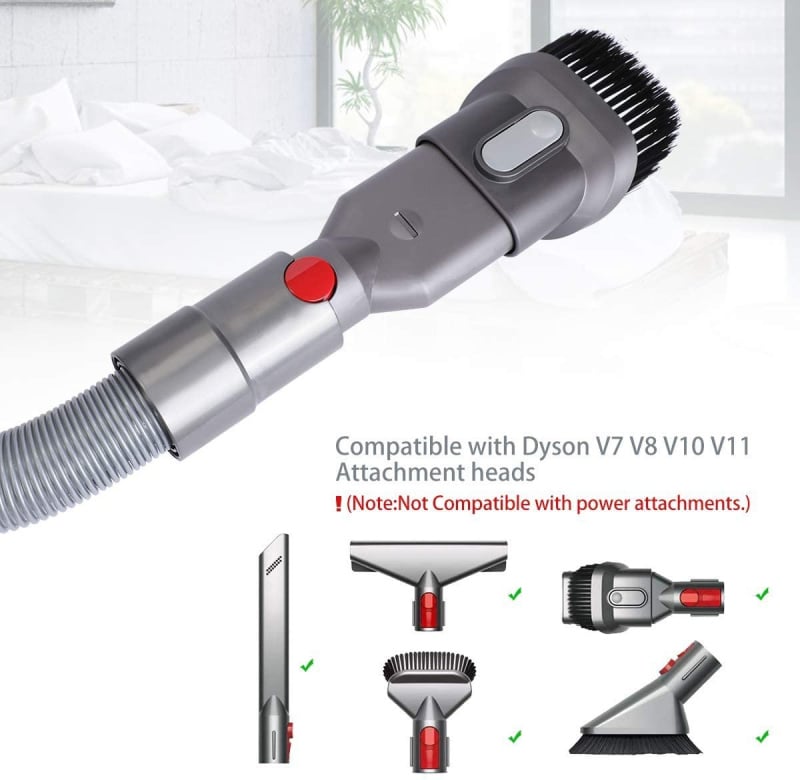Dyson 副廠 V15 V11 V10 V8 V7延長軟管（20至60英寸）兼容 大部分非電動配件 — 產品詳圖