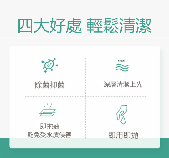 靜電除塵紙(30片裝) | 輕鬆拖走灰塵寵物毛髮｜免水洗即棄｜大部分紙拖把適用｜家用辦公室清潔神器