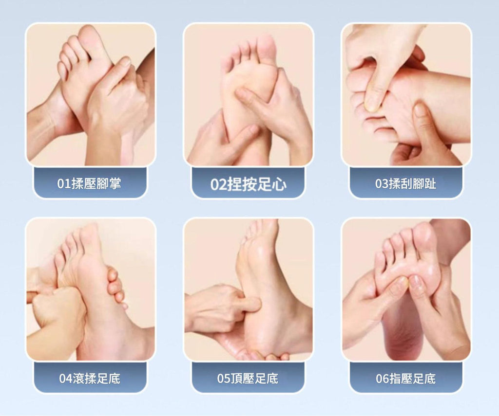 腳板指壓按摩板(滾輪款式│米色)│家用按摩│腳底穴位按摩器│通經絡腳踩板│滾輪足底按摩腳墊