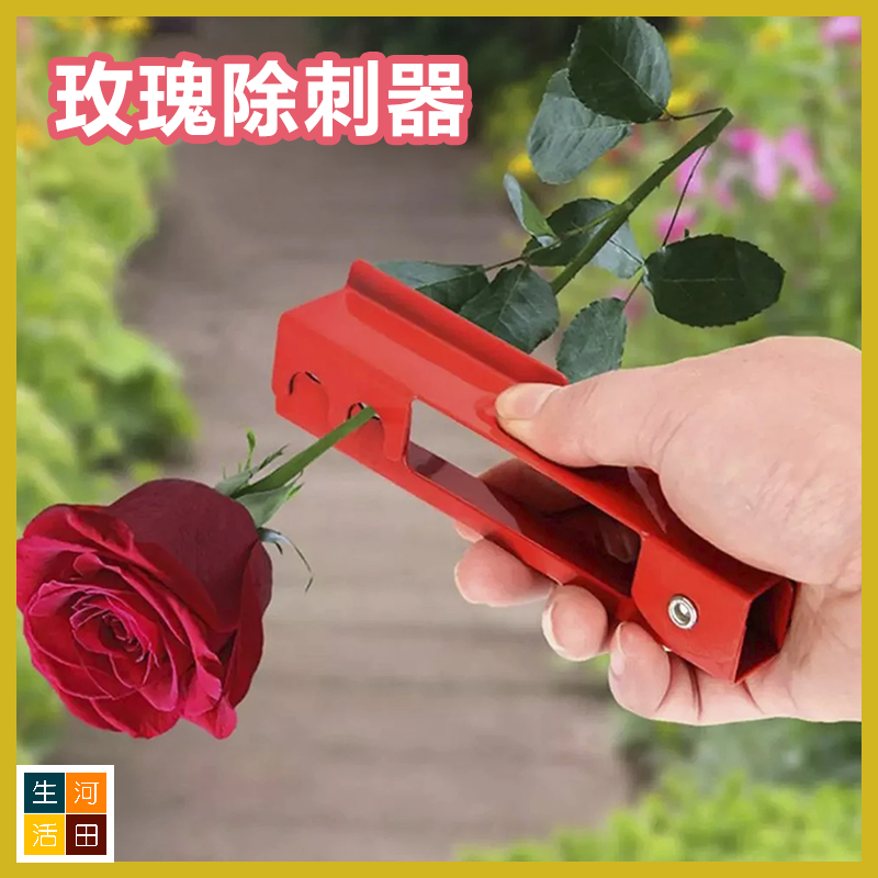 玫瑰除刺器 花葉花莖去除工具 植物鮮花打刺鉗