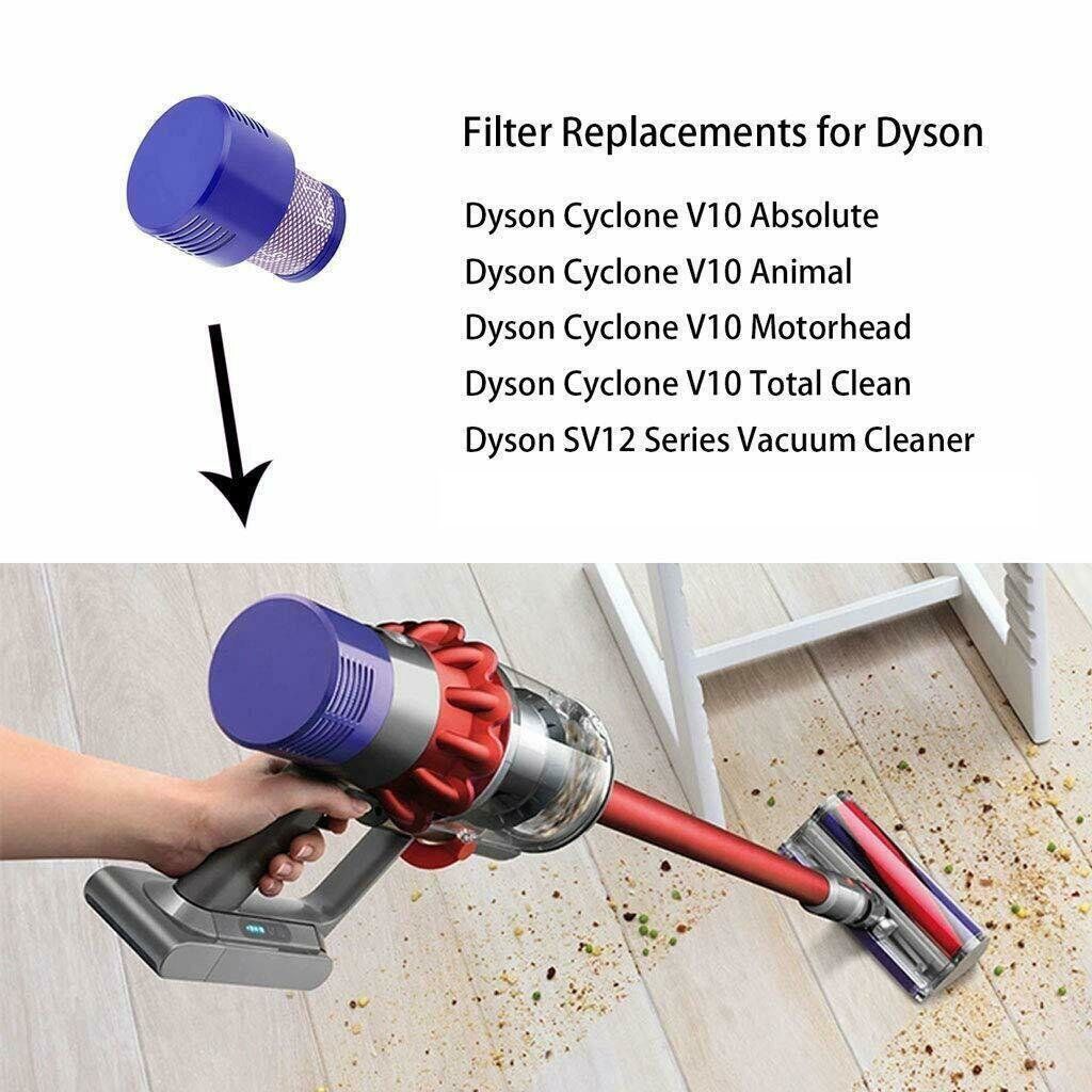 HT-後置HEPA 2合1代用濾網濾芯適用於Dyson V10 Animal Fluffy Absolute SV12, Dyson Fluffy Extra 無線吸塵機