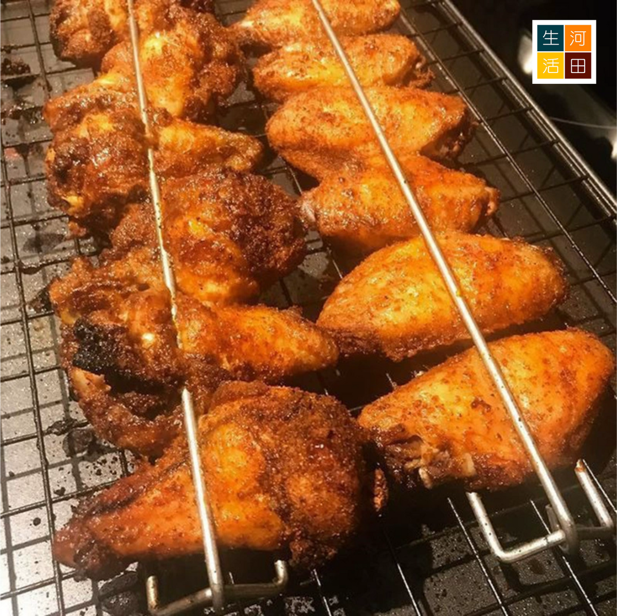 BBQ烤肉叉架(4個裝)│金屬烤架│BBQ烤肉工具