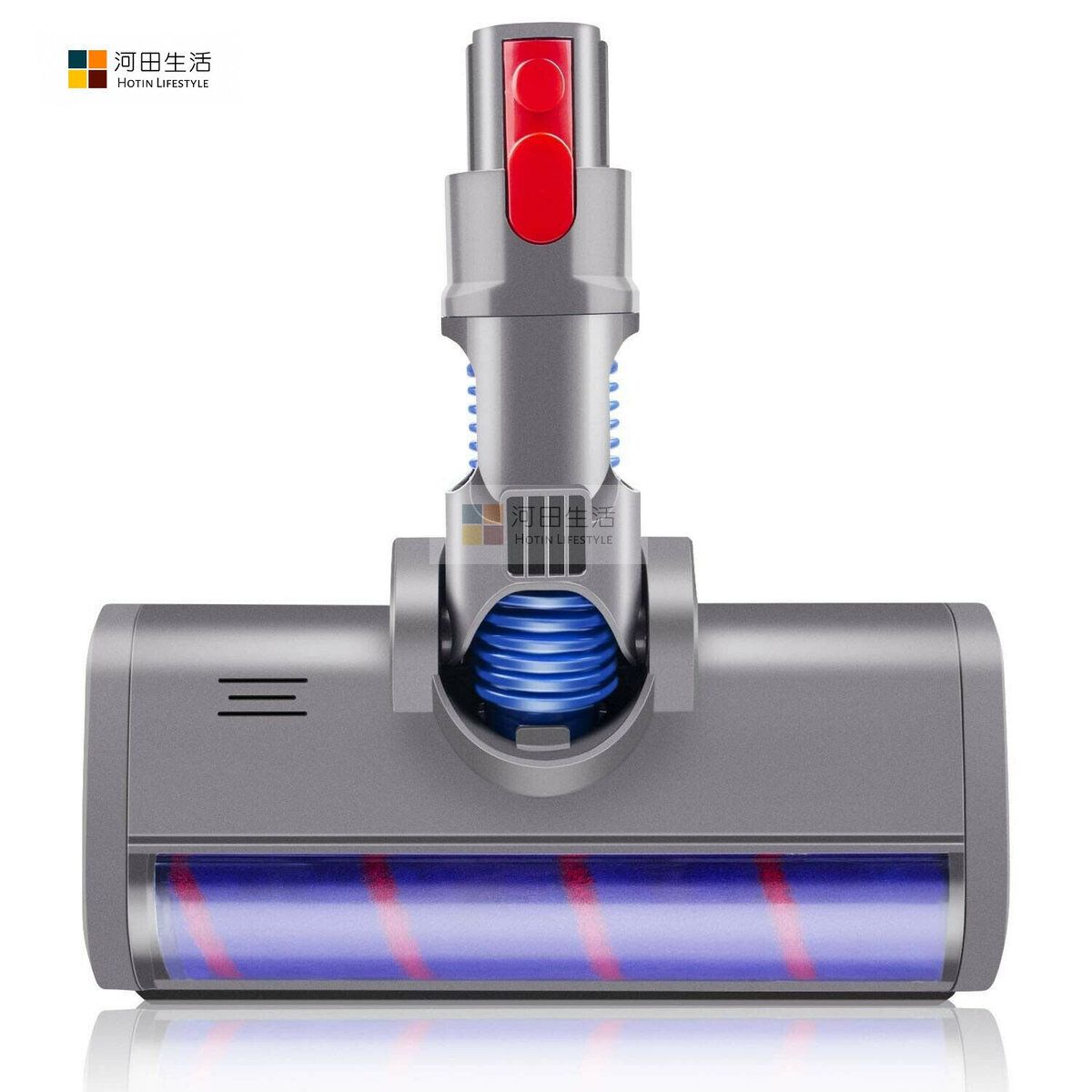 副廠轉動刷頭適合 Dyson Digital Slim吸塵機(V10 輕量版) |戴森代用Roller Brush 軟絨刷