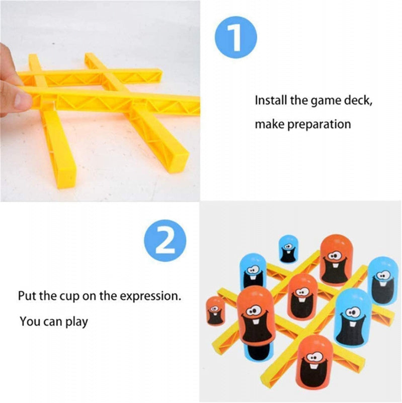 Tic-Tac-Toe Gobble 新井字過三關遊戲 訓練記憶力問題解決能力 ADD ADHD AUTISM SEN兒童訓練