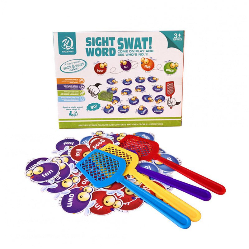 歐美ADHD集中力訓練拍烏蠅學英語遊戲 親子遊戲 Sight Word SWAT AUSTIM ADD SEN兒童訓練
