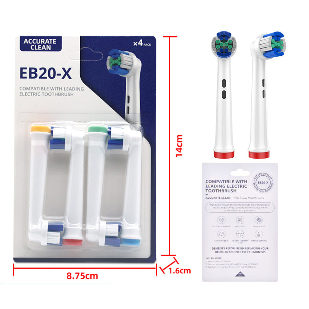 適配Oral-B精準清潔型刷頭(牙刷刷頭EB20-X│非原廠代用品)