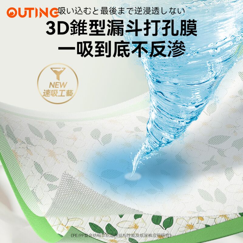 寵物尿墊(L碼|20片 60*90cm 適合大型寵物)|貓狗吸水尿布 拋棄式狗尿片 山茶花香 除臭 — 產品詳圖
