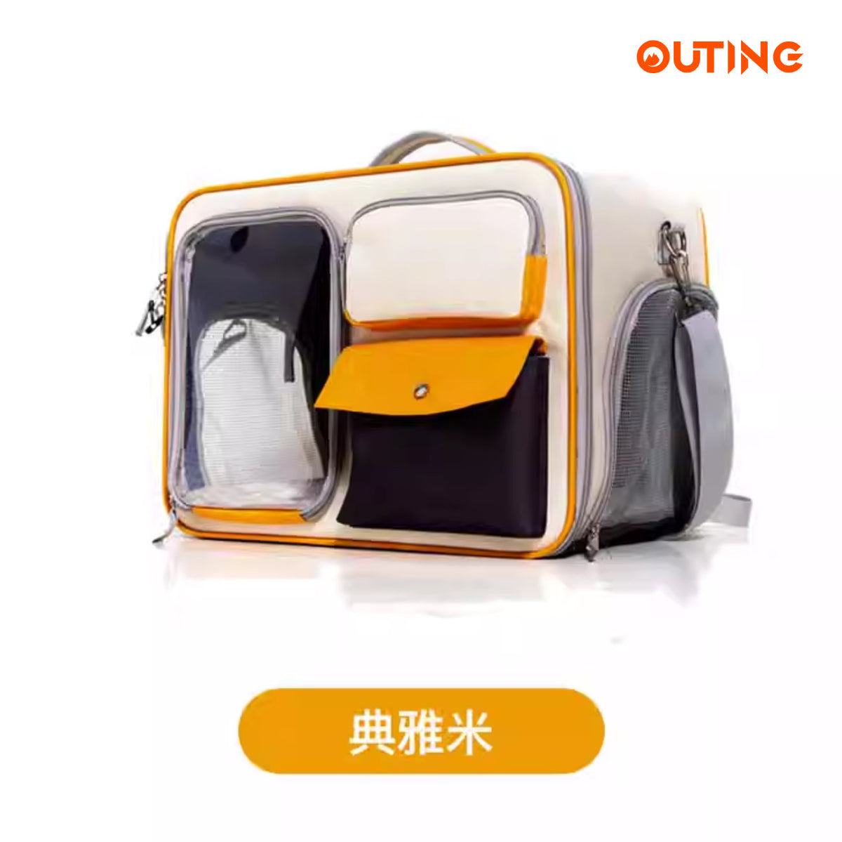 竉物外出袋│貓包寵物拉桿箱│便攜貓咪行李箱│貓狗同行旅行背包 — 產品詳圖