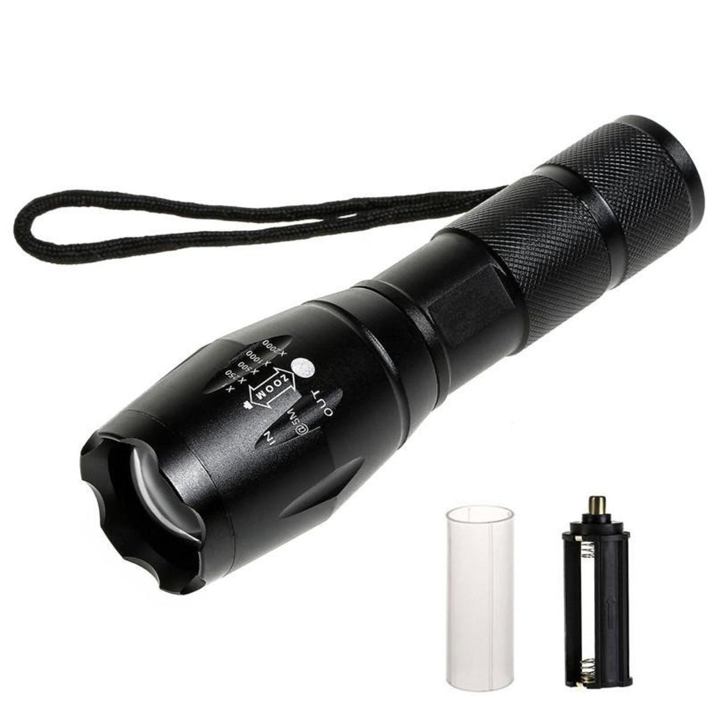 XML-T6 LED 伸縮變焦 5檔 T6 T8 L2 26650 手電筒