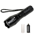 XML-T6 LED 伸縮變焦 5檔 T6 T8 L2 26650 手電筒
