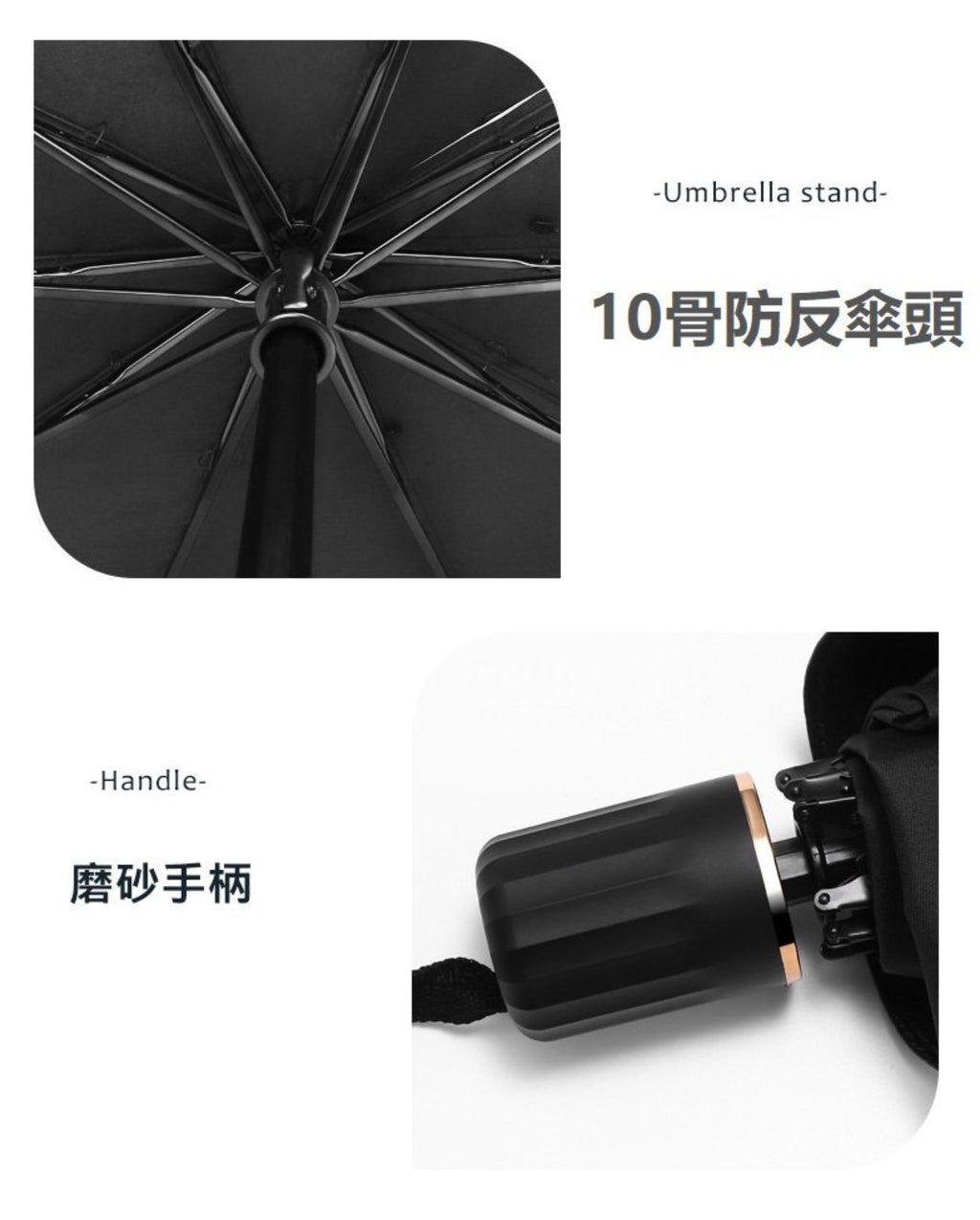 雨傘型汽車太陽檔 秒速開合容易收藏 S — 產品詳圖