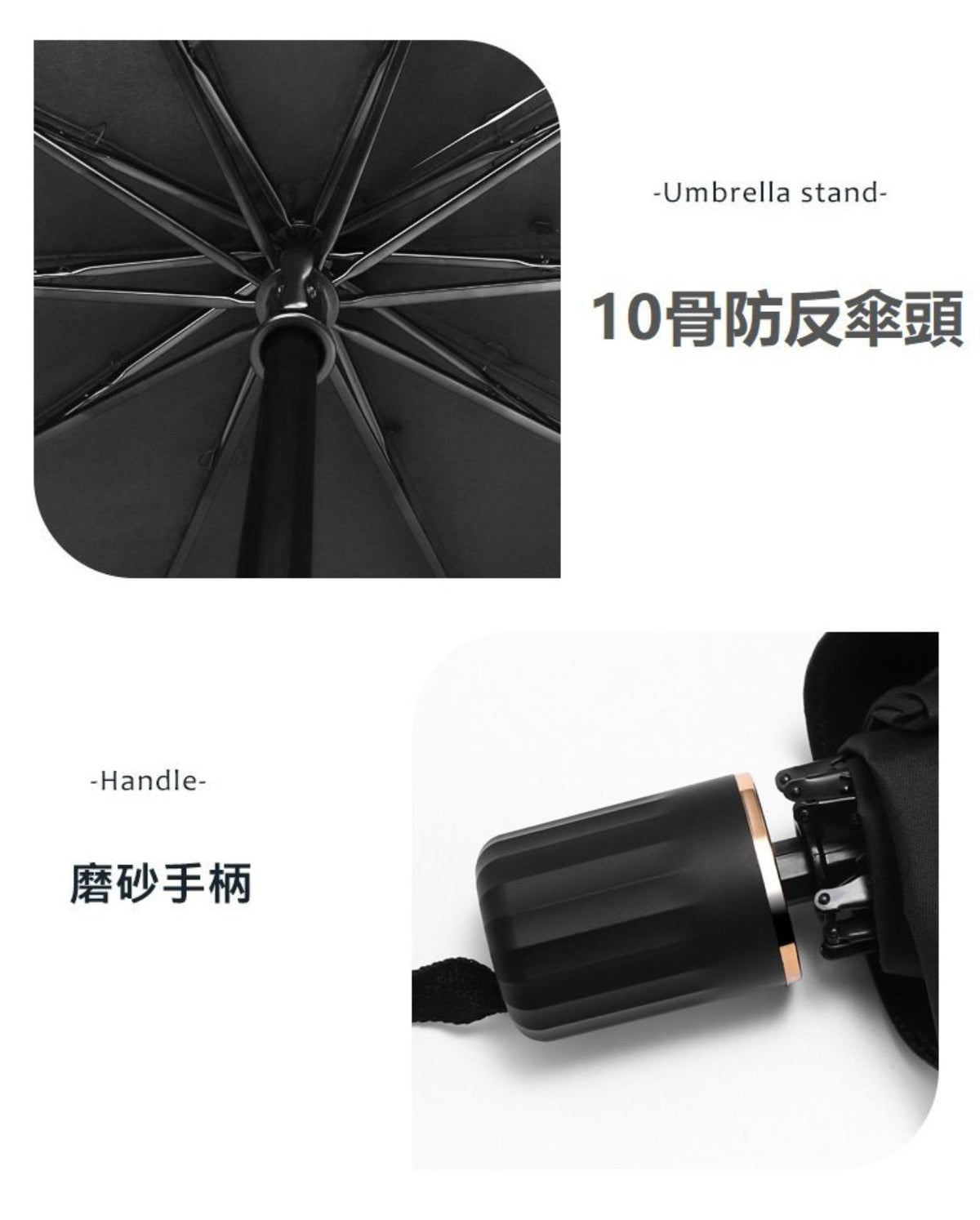 雨傘型汽車太陽檔 秒速開合容易收藏 S — 產品詳圖
