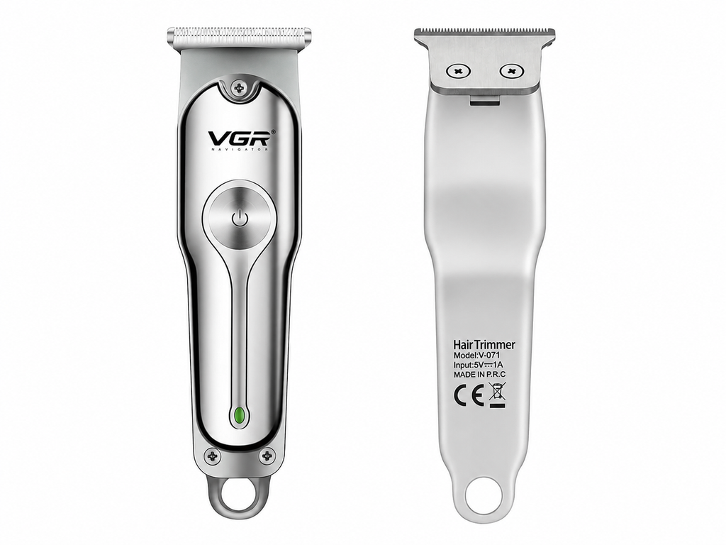 VGR V-071 USB充電不銹鋼電動剪髮器 (剪髮器 修髮器 頭髮剪刀 理髮器) — 產品詳圖